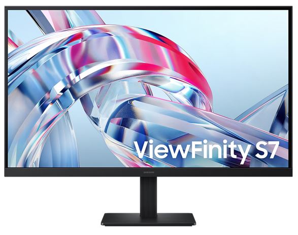 MNS-LS27H700EAEXXY Samsung ViewFinity S70H 27' 4K UHD IPS Monitor 3840x2160 16:9 60Hz HDR10 DP HDMI Tilt VESA HAS Eye Saver Mode Black 3YR WTY