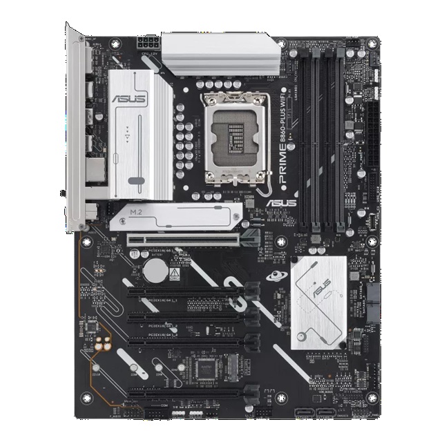 MBA-B860-PLUS-WF-CSM-P ASUS PRIME B860-PLUS WIFI-CSM ATX Motherboard, 2x M.2 slots, 4x SATA, WiFi 6E