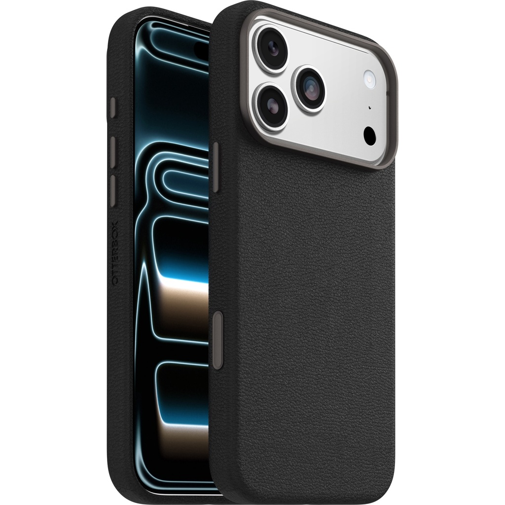 MPA-77-99069 OtterBox Symmetry Cactus Leather MagSafe Apple iPhone 18 Pro Max /17 Pro Max (6.9') Case Blue- (77-99069), DROP+ 3X Military Standard, 7 Years Warrant
