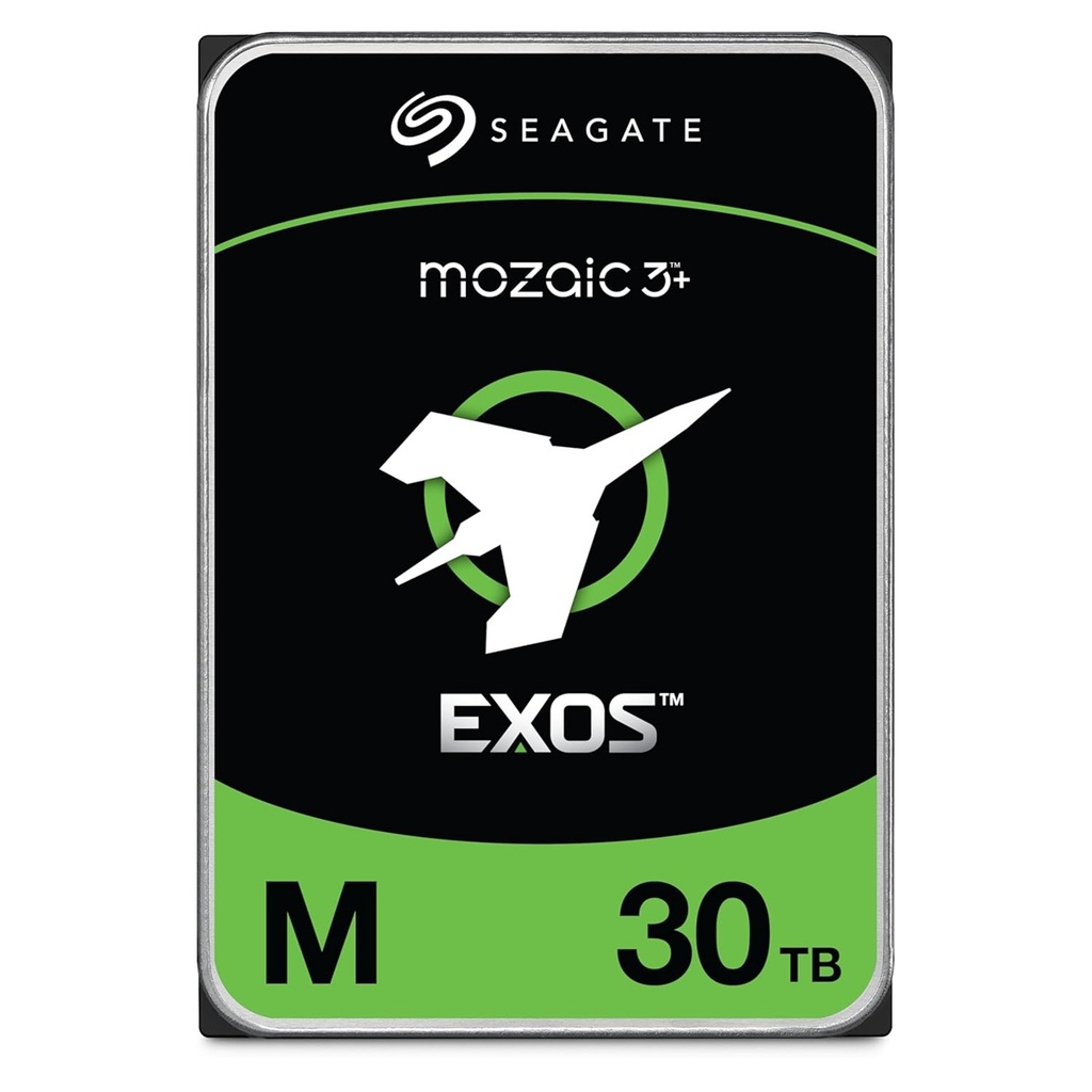 HSS-ST30000NM004K Seagate Exos M 30TB, Enterprise Internal Hard Drive HDD 3.5', 6GB/s, SATA 7200RPM, 512MB, 5YR WTY