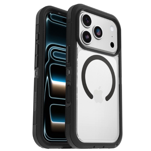 MPA-77-000978 OtterBox Defender Pro XT MagSafe Apple iPhone 18 Pro / iPhone 17 Pro (6.3') Case Dark Side (Clear/Black) - (77-000978),Camera Control,7 Years Warranty