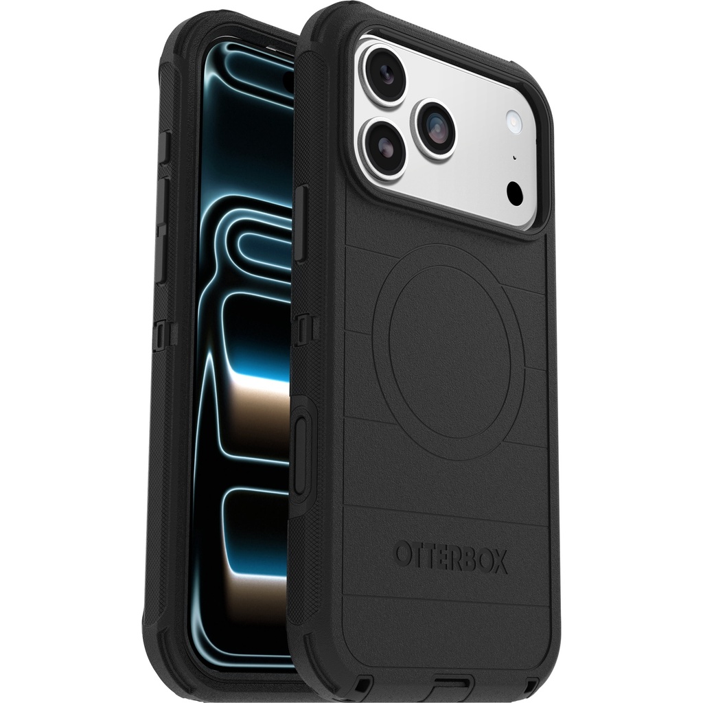 MPA-77-000958 OtterBox Defender Pro MagSafe Apple iPhone 18 Pro Max / iPhone 17 Pro Max (6.9') Case Black-(77-000958), Camera Control, 7 Years Warranty