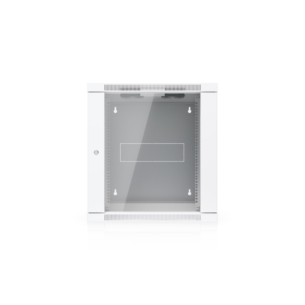 NHU-RACK-12U-WALL-SW-G Ubiquiti 12U Rack Cabinet** No Fan Included**,Fully Assembled Wall-Mount Rack,Removable Panels, Space-Efficient Small-Scale Deployment