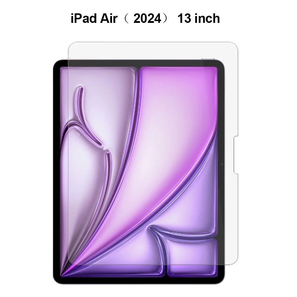 MPA-6976552041836 USP Apple iPad Air (13') (M4/M3/M2) (8th/7th/6th Gen) 2.5D Tempered Glass Screen Protector Clear - 9H Hardness, Scratch-proof,5 Years Warranty
