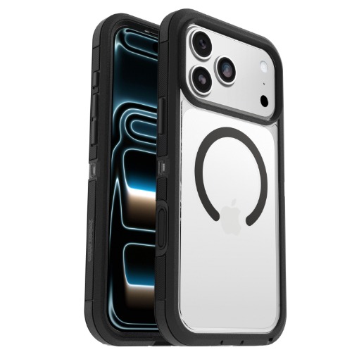 MPA-77-000989 OtterBox Defender Pro XT MagSafe Apple iPhone 18 Pro Max / iPhone 17 Pro Max (6.9') Case Clear/Black-(77-000989), Camera Control, 7 Years Warranty