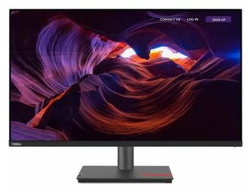LENOVO ThinkVision P32p 31.5"/32" UHD Monitor 4K 3840x2160 16:9 Height Adjustable Tilt Swivel Pivot DP HDMI Thunderbolt 4 LAN 3xUSB3.2 Hub 3yr