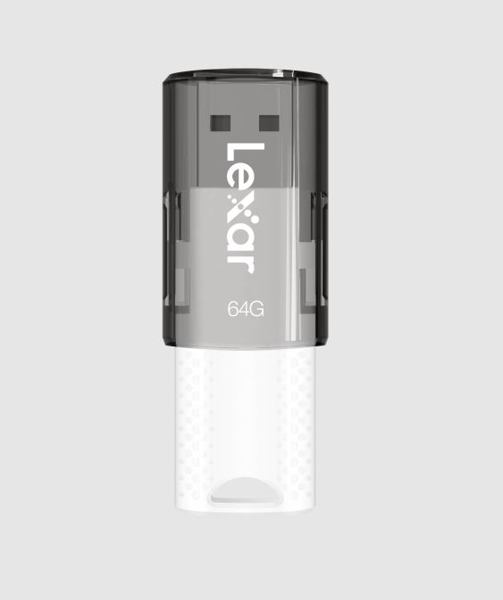 USL-JDS60-64GB [NR MODEL] Lexar S60 64GB JumpDrive® USB 2.0 Flash Drive provides stylish, high-capacity portable storage, allowing you to easily transfer, store