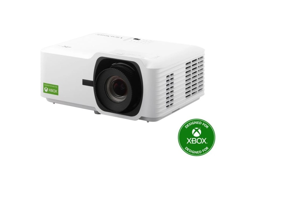 ViewSonic LX700-4K Laser True 4K 3rd Gen LED Xbox 1440 @ 120hz. 3,500 ANSI Lumens, 0.56 DMD Chip. 1.36 Optical Zoom. Image Size: 30"-300" Projector