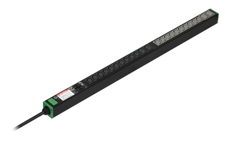 UPAPC-SEP6127G Easy Rack PDU, Basic, Vertical, 1 Phase, 7.4kW, 230V, 32A, 20 x C13 and 4 x C19 outlets, IEC60309 PLUG