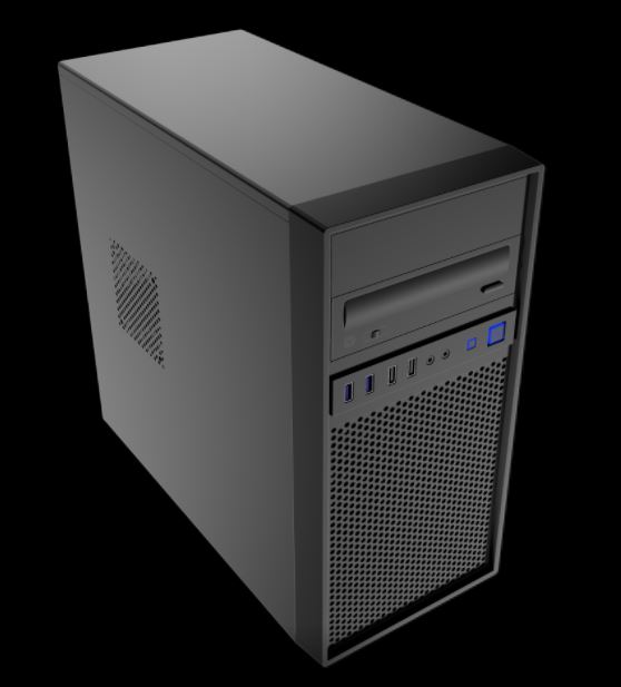 Aywun 307 Business  Office mATX with 500w PSU. 1x 5.25" and 1x 3.5" External, 24PIN ATX, 8PIN EPS, 2x USB3 +2x USB2 Front HD Audio. 2 Yrs Warranty.