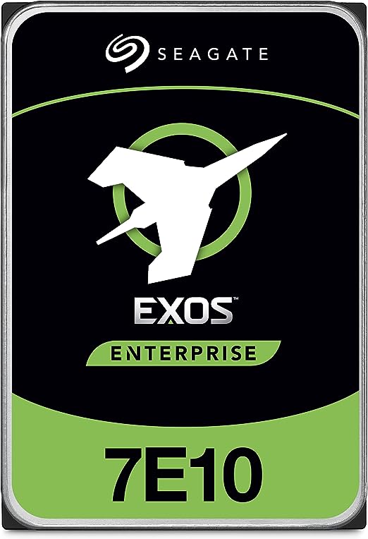 Seagate Exos 7E10 Enterprise Hard Drive 6 TB 512E/4KN, ITERNAL 3.5" SATA DRIVE, 2TB, 6GB/S, 7200RPM, 5YR WTY (LS)