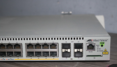 [AT-x230-28GP-40] L2+ switch with 24 x 10/100/1000T PoE ports and 4 x 100/1000X SFP ports AU Power Cord