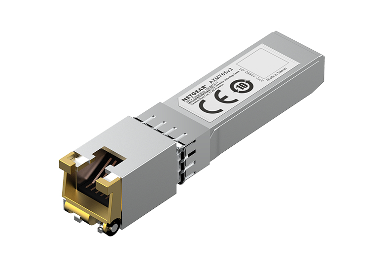[AXM765-20000S] AXM765-20000S NETGEAR 10GBASE-T SFP+ Tranceiver Module - COPPER RJ45 GBIC