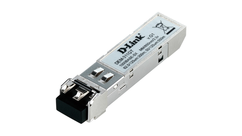 [DEM-311GT] DEM-311GT DLink 1-port Mini-GBIC to 1000BaseSX Transceiver