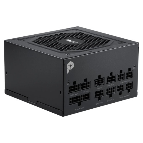 [PSM-PROA850GLPCIE5] PSM-PROA850GLPCIE5 MSI MAG A850GL PCIE5 850W 80+ Gold Fully Modular Power Supply | ATX 3.1 Ready, PCIe 5.1 600W GPU Connector, 120mm FDB Fan, Active PFC, Full Protection