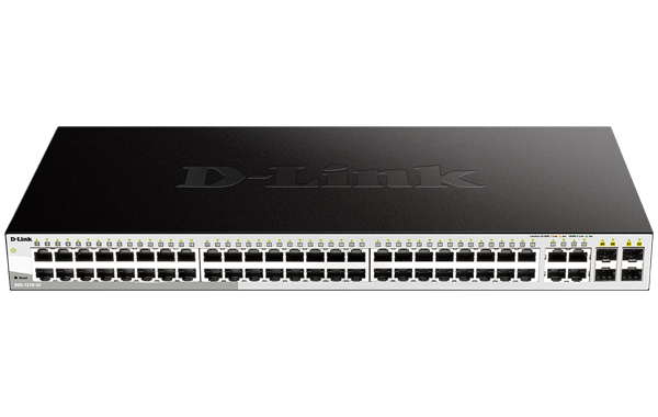 [DGS-1210-52] 48 PORT 10/100/1000MBPS + 4 PORT SFP WEBSMART SWITCH