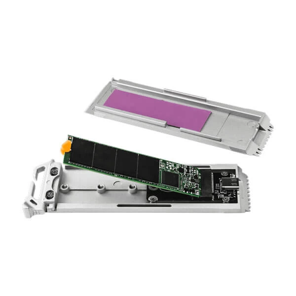 [SOA010-ME-00] SOA010-ME-00 Oracle Air M.2 NVME PCIe SSD Enclosure, USB 3.2 Gen 2 Type-C, Dual Layer Aluminum Cooling,  Support Up To 10Gbps Write and 10Gbps Read Speed.