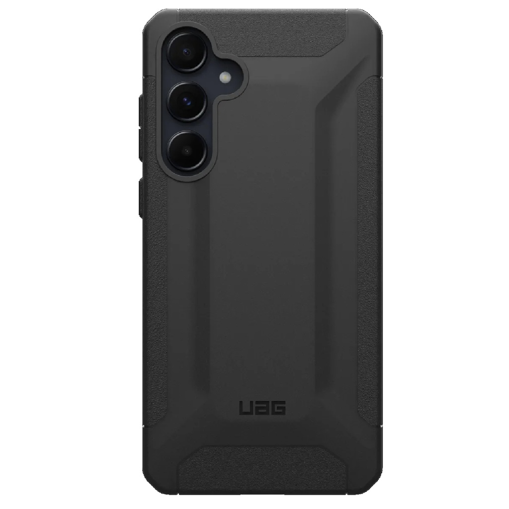 UAG Scout Samsung Galaxy A55 5G (6.6") Rugged Case - Black (214450114040), DROP+ Military Standard, Raised Screen Surround, 10 Years Warranty