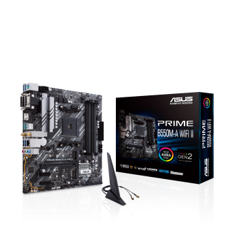 [PRIME B550M-A WIFI II] PRIME B550M-A WIFI II AM4 Micro ATX Motherboard