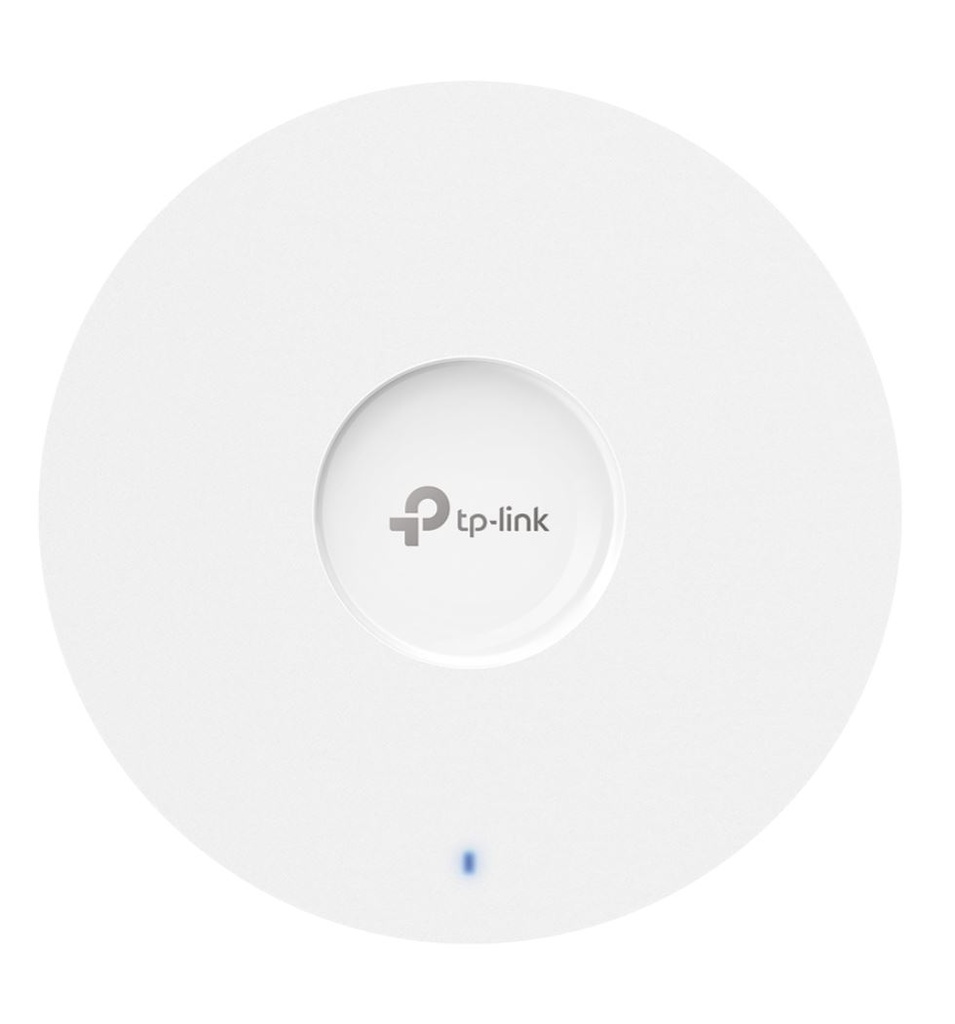 TP-Link EAP683 LR Omada AX6000 Ceiling Mount Wi-Fi 6 Access Point, 1148 Mbps on 2.4 GHz and 4804 Mbps on 5 GHz totals 5952 Mbps