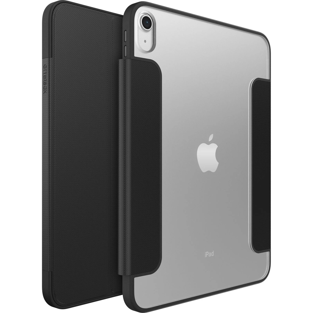 OtterBox Symmetry Folio Apple iPad Air M2 (11") (6th Gen)/iPad Air (10.9") (5th/4th Gen) Case (Black) - ProPack - (77-95279), 7 Years Warranty