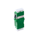 [015.002.0084] 015.002.0084 LC/APC OS1/OS2 Singlemode Through Coupler Flangeless Duplex | Green