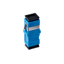 [015.002.0083] 015.002.0083 SC OS1/OS2 Singlemode Through Coupler Flangeless Simplex | Blue
