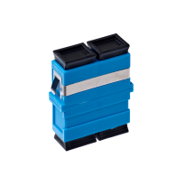 [015.002.0082] 015.002.0082 SC OS1/OS2 Singlemode Through Coupler Flangeless Duplex | Blue