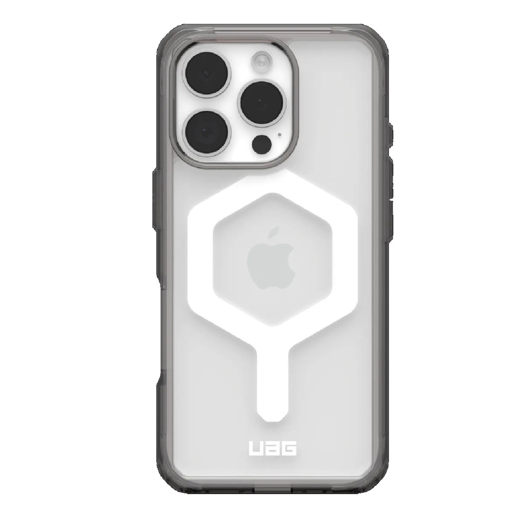 UAG Plyo MagSafe Apple iPhone 16 Pro Max (6.9") Rugged Case - Ash/White (114481113141), 16ft. Drop Protection (4.8M), Armored Shell, 10 Years Warranty