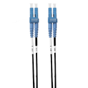 [FL.OS2LCLC1MBL] FL.OS2LCLC1MBL 1m LC-LC OS1 / OS2 Singlemode Fibre Optic Cable: Black
