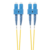 [FL.OS2SCSC5M] FL.OS2SCSC5M 5m SC-SC OS1 / OS2 Singlemode Fibre Optic Cable : Yellow