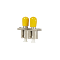 [015.002.0040] 015.002.0040 LC-ST OS2 / OS1 Singlemode Through Coupler / Adaptor  DUPLEX