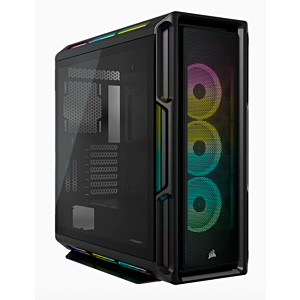 Corsair CC-9011230-WW iCUE 5000T RGB Tempered Glass Mid-Tower Smart Case Black