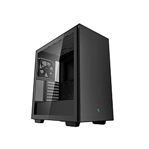 H510-BKNNE1-G DeepCool R-C-1 CH510 Tempered Glass Mid-Tower ATX Case Black