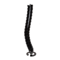 [002.008.0202] OE Elsafe: Umbilical Cable Management: Pathfinder Floor to Desk 780mm: Black