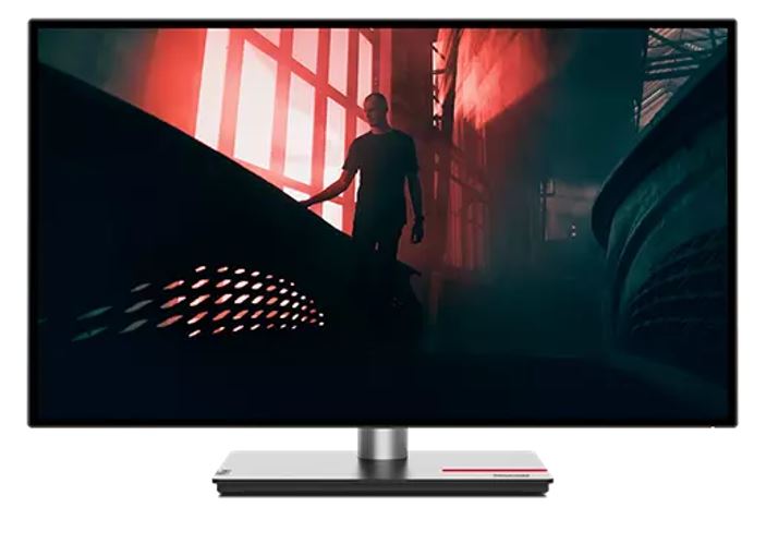 LENOVO ThinkVision P27h-30 27" 60Hz QHD 100Hz IPS Monitor 2560x1440 4ms 16:9 Tilt Swivel Pivot Lift Height-Adjustable HDMI DP USB Audio Out VESA 3yrs