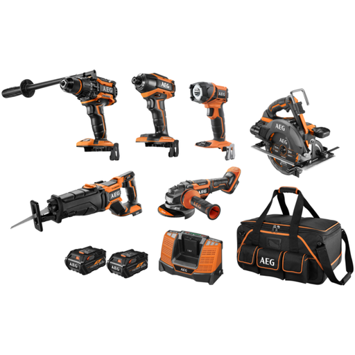 BSB18BF6-602B 18V 6.0Ah 6 Piece Combo Kit w/ FUSION & FORCE