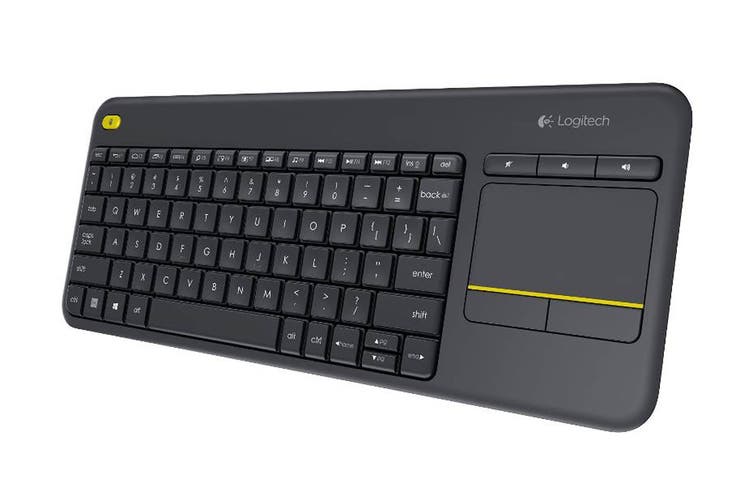 [920-007165] 920-007165 K400 PLUS Touch Wireless keyboard (Black)
