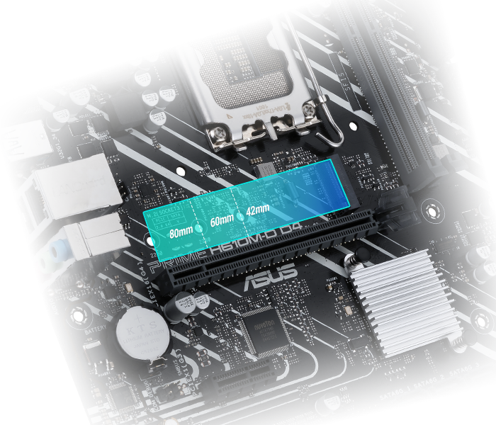 [PRIME H610M-D D4-CSM] PRIME H610M-D D4-CSM LGA1700 Micro ATX Motherboard