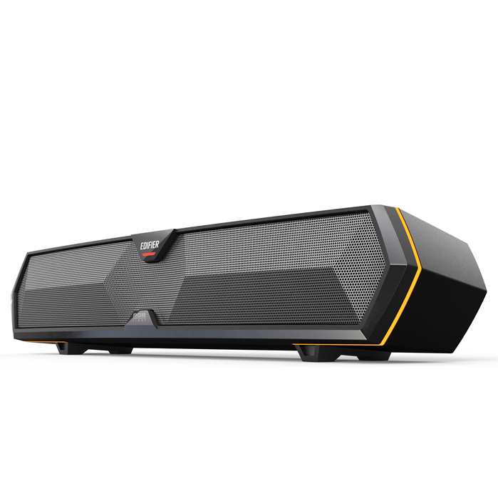 [6923520269327] Edifier MG300 Computer Tabletop RGB Bluetooth Speaker - USB-A Sound Card, Bluetooth v5.3, RGB Light Effects, Full Control Panel, 2.5W+2.5W, Black