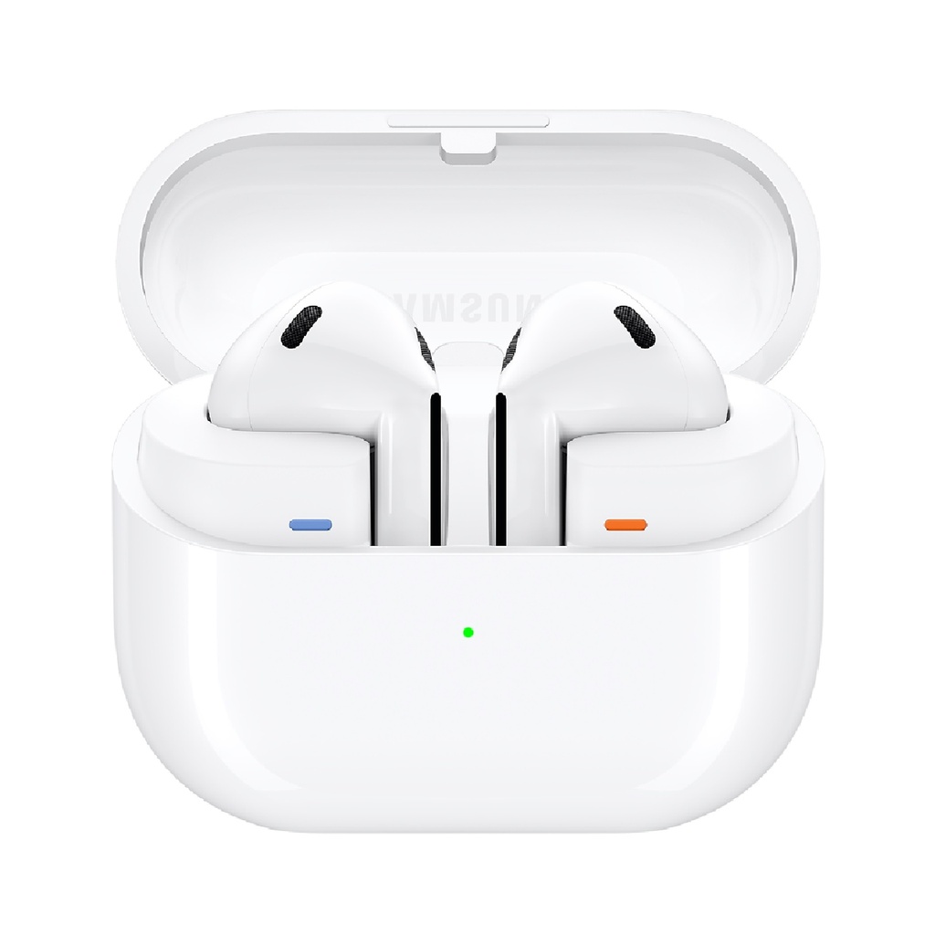 Samsung Galaxy Buds3 - White (SM-R530NZWAASA), Active Noise Cancellation, Ergonomic Design, Immersive Sound, Bluetooth v5.4, 48mAh, IP57, 1YR