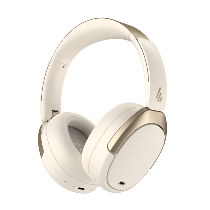 [6923520245451] 6923520245451 Edifier WH950NB Active Noise Cancelling Wireless Bluetooth Stereo Headset Bluetooth V5.3 -Playtime ANC On: 34 hours Charging Port USB-C (Type-C)-IVORY