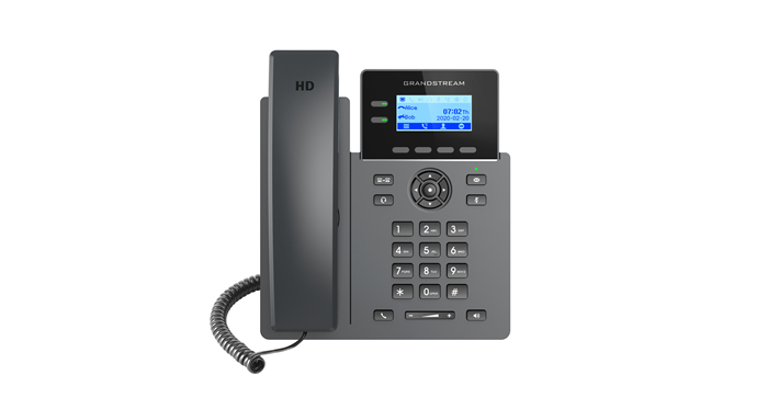 [6947273703471] 6947273703471 *LS Grandstream GRP2602W Carrier Grade 2 Line IP Phone, 2 SIP Accounts, 2.2" LCD, 132x48 Screen, HD Audio, Wi-Fi, 5 way Conference, 1Yr Wtyf