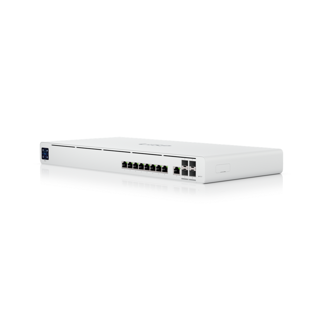 [810010076267] 810010076267 Ubiquiti UISP Router Professional, (9) GbE RJ45 ports, (4) 10G SFP+ ports, Integrated Layer 2 Switch,  Up to 9,500 Mbps NAT Throughput, 2Yr Warr