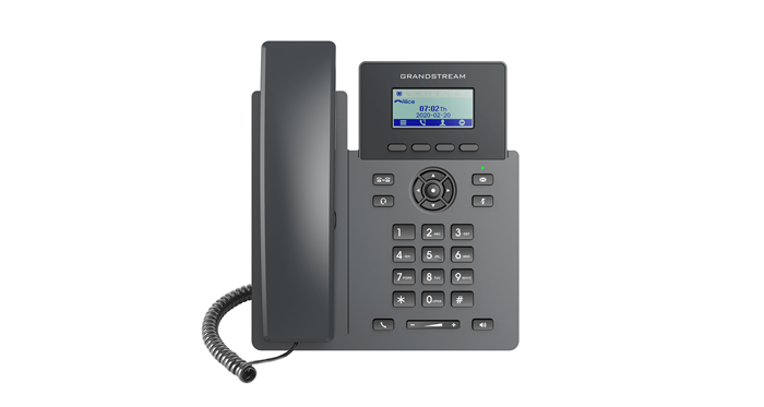 [6947273703105] *LS Grandstream GRP2601 Carrier Grade  2 Line IP Phone, 2 SIP Accounts, 2.2" LCD, 132x48 Screen, HD Audio, PSU Included, 5 way Conference, 1Yr Wty