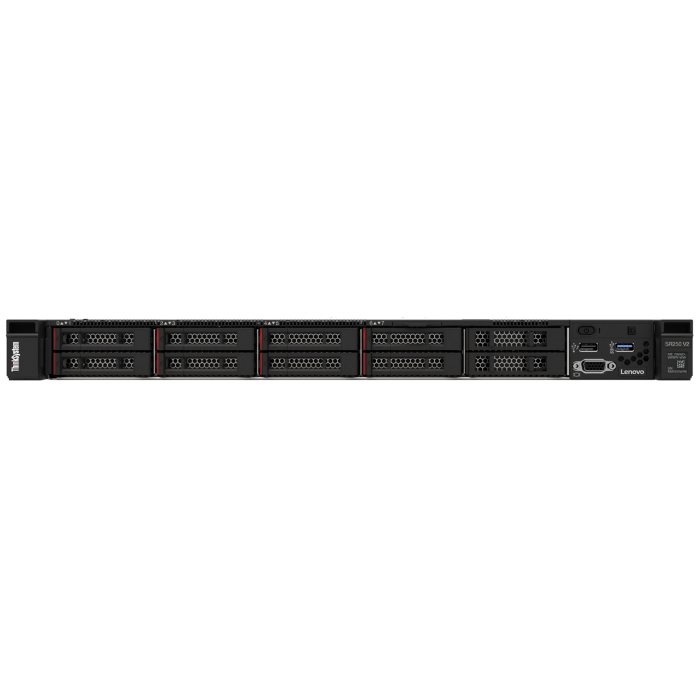 [7D7QA01EAU] 7D7QA01EAU LENOVO ThinkSystem SR250 V2, 1xIntel Xeon E-2324G 4C 3.1GHz 65W, SFF, 1x16GB 2Rx8, SW RD, 1x450W, XCC Enterprise