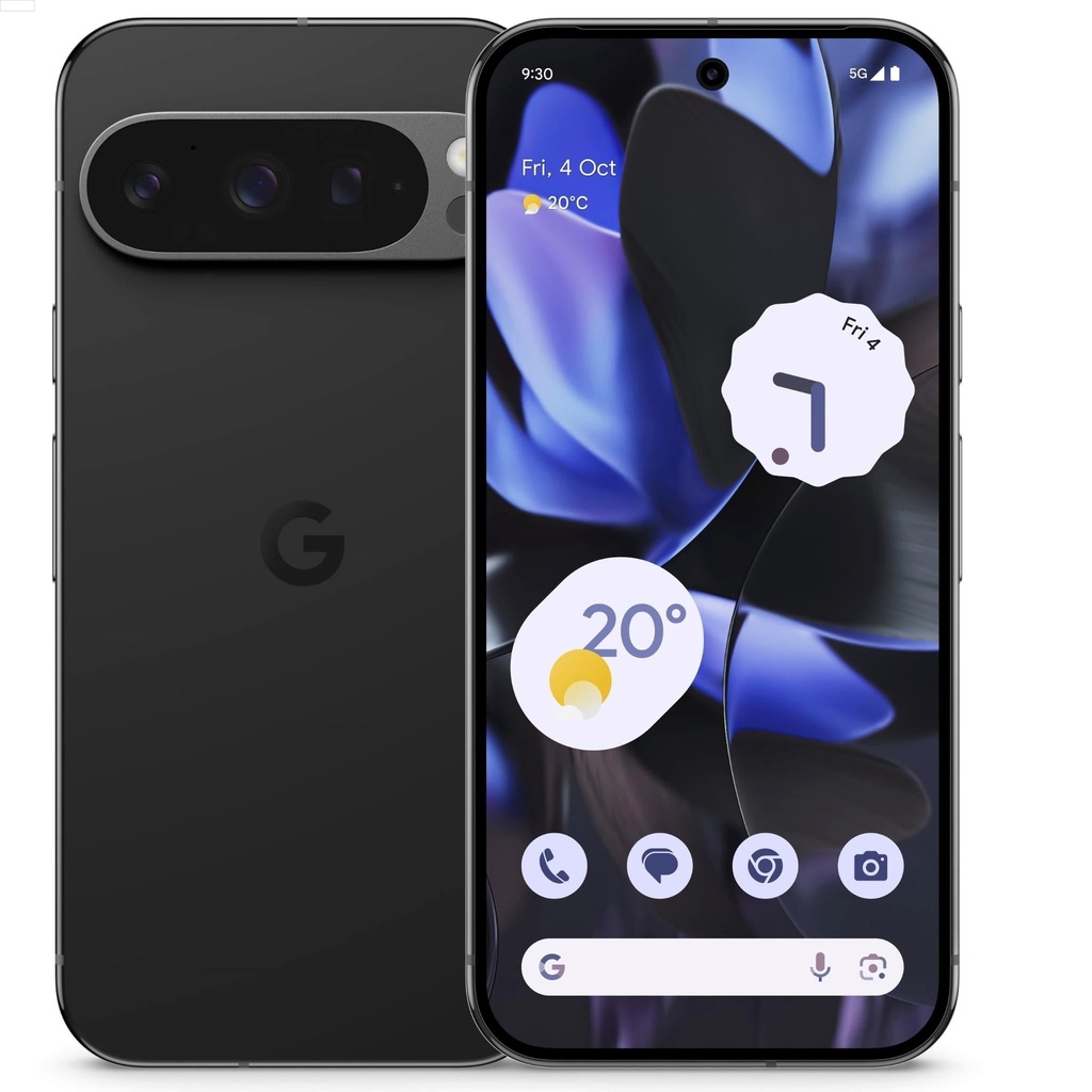 Google Pixel 9 Pro 5G 256GB - Obsidian (GA05946-CA)*AU STOCK*, 6.3" , OLED, 120Hz, 16GB/256GB, 50MP/42MP, Dual Sim + eSIM, 2 Years Warranty