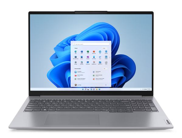 LENOVO ThinkBook 16 G6 16" WUXGA AMD R5-7430U 16GB DDR4 512GB SSD Windows 11 PRO AMD Graphic WIFI6E Thunderbolt Fingerprint Backlit 1YR OS 1.7kg 15.6"