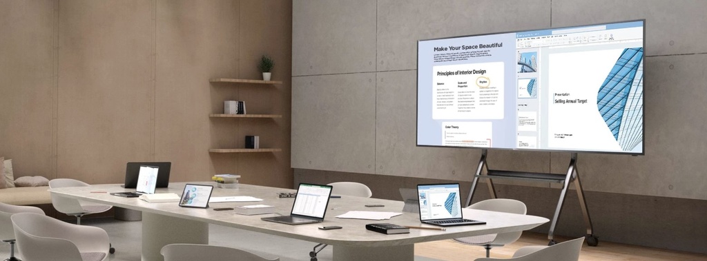 Viewsonic 92" 5K 5120 x 2160 Commercial Presentation Display, 24/7, USB-C, Pro AV 2024 3 Years Advance Replacement, VESA 800 x 600