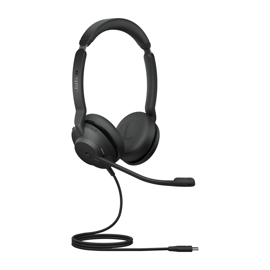 [5706991028652] 5706991028652 Jabra Evolve2 30 SE Wired USB-C MS Stereo Headset, Lightweight  Durable, Noise Isolating Ear Cushions, Plug-and-play, 2-Mic Technology, 2Yr Warranty